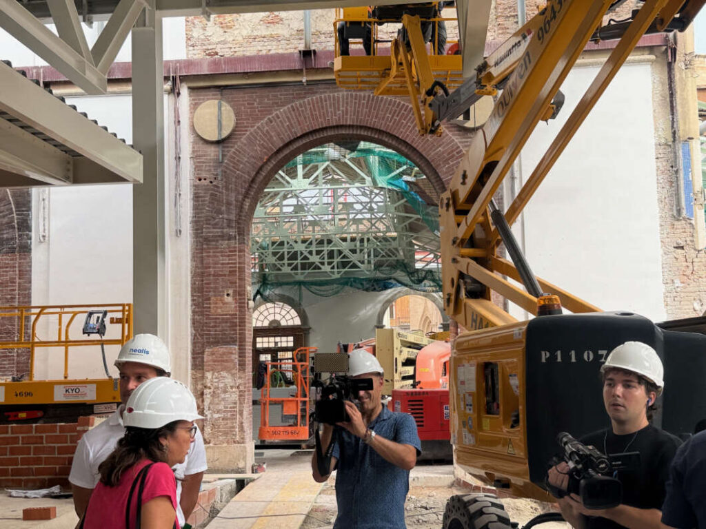 Visita obras Mercado Central de Castellón 300926
