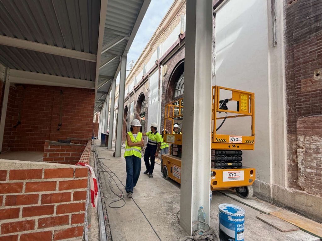 Visita obras Mercado Central de Castellón 300926