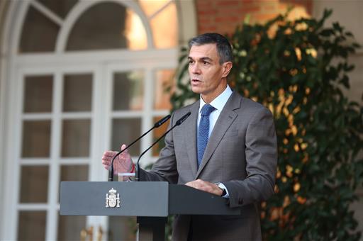 Pedro Sánchez, anuncio de elecciones
