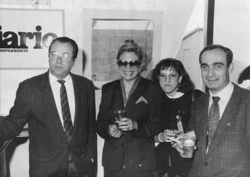 Vicente Cornelles carpa Magdalena 1990