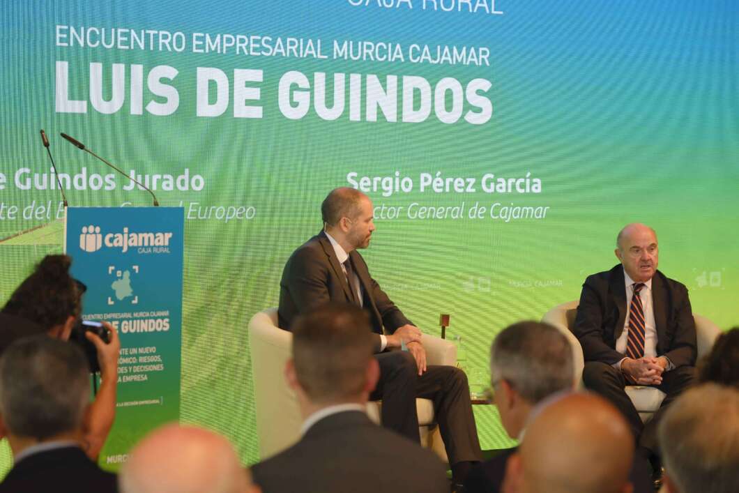 Encuentros Empresariales, Cajamar Murcia, Luis de Guindos