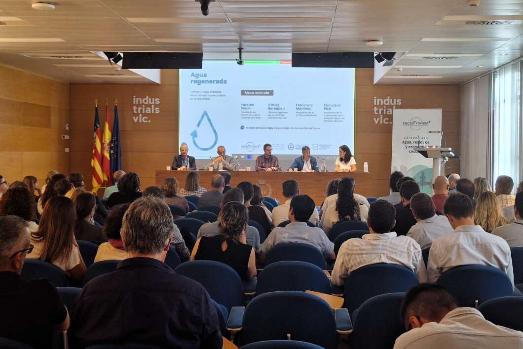Jornada, Agua Regenerada, Cátedra Facsa-Fovasa,
