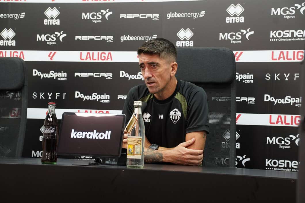 Pablo Hernández, entrenador, CD Castellón, Rueda de Prensa,