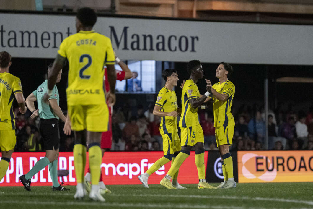 Villarreal CF, Copa del Rey, CE Manacor, goleada