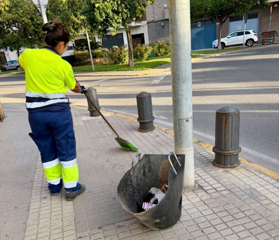 Almassora limpieza en fiestas