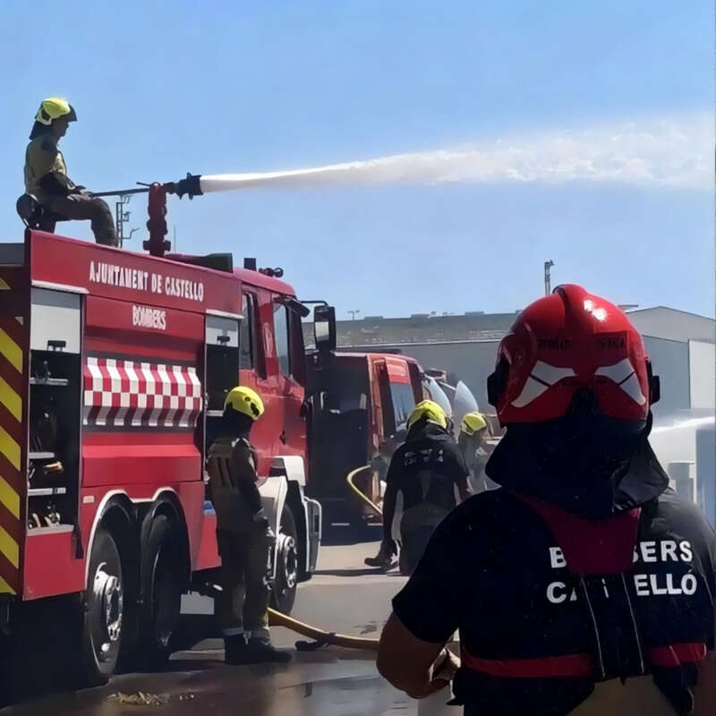 PortCastelló y Bomberos refuerzan su coordinación ante emergencias