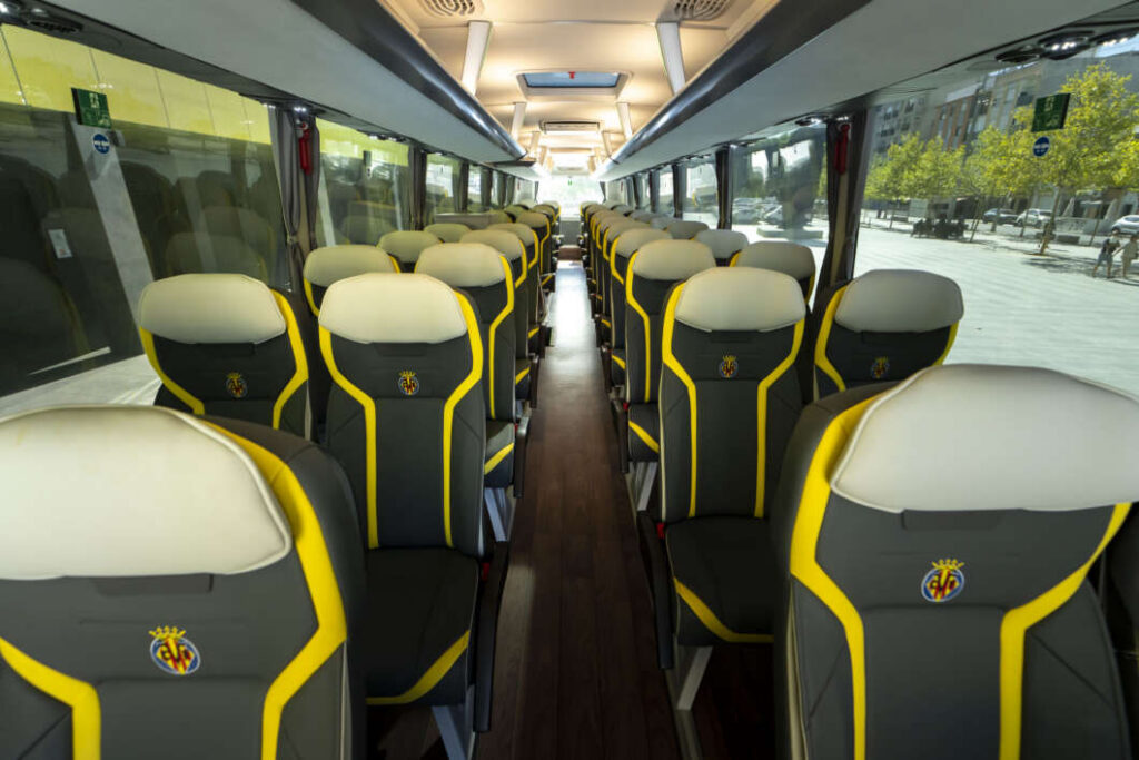 El nou autobús del Villarreal CF ja està llest per a la seua gran estrena davant el Real Madrid