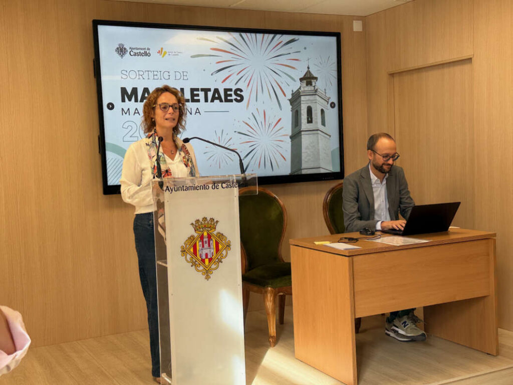 Sorteo del calendario de disparos de Mascletaes Magdalena 2027