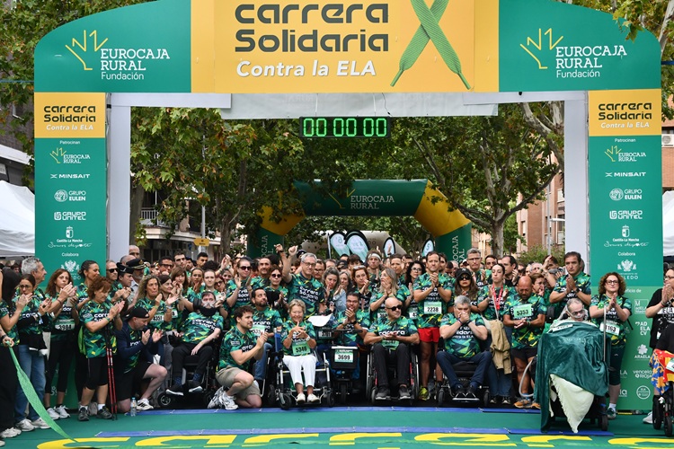 La carrera contra la ELA bate récord en con más de 6.700 inscritos