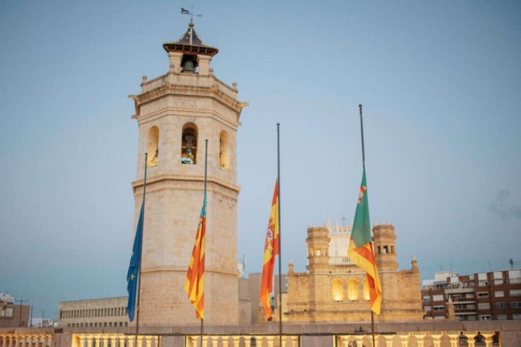 Castellón suspende los actos festivos durante los tres días de luto oficial por el accidente de Toledo
