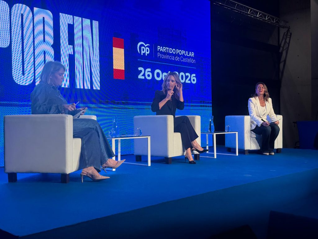 Mitin del PP con Cayetana Álvarez de Toledo en Castellón 