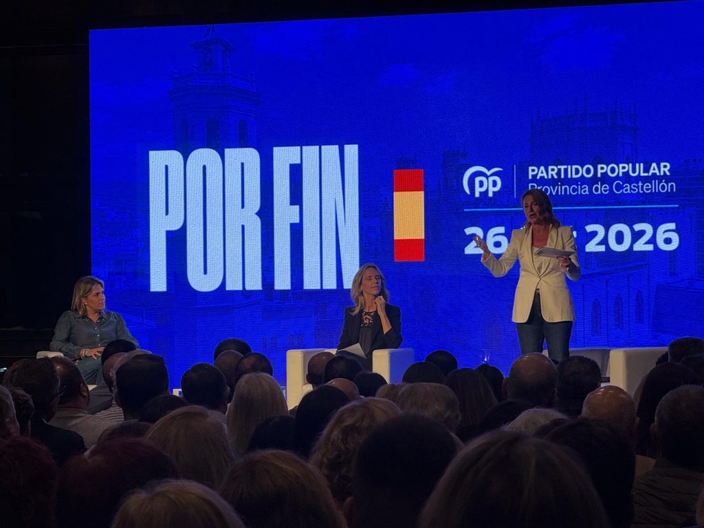Mitin del PP con Cayetana Álvarez de Toledo en Castellón 