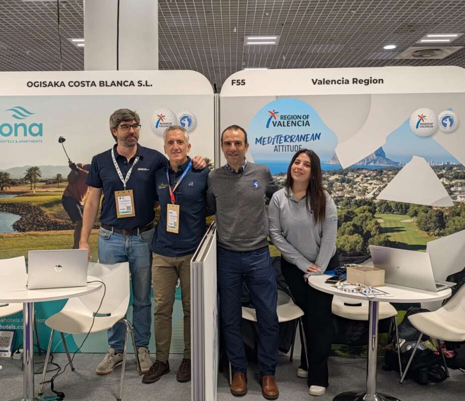 Turisme promociona l’oferta de golf de la Comunitat Valenciana en una fira internacional a Cannes