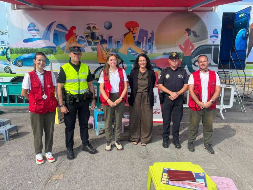Almassora acosta l’educació viària als escolars amb una caravana interactiva