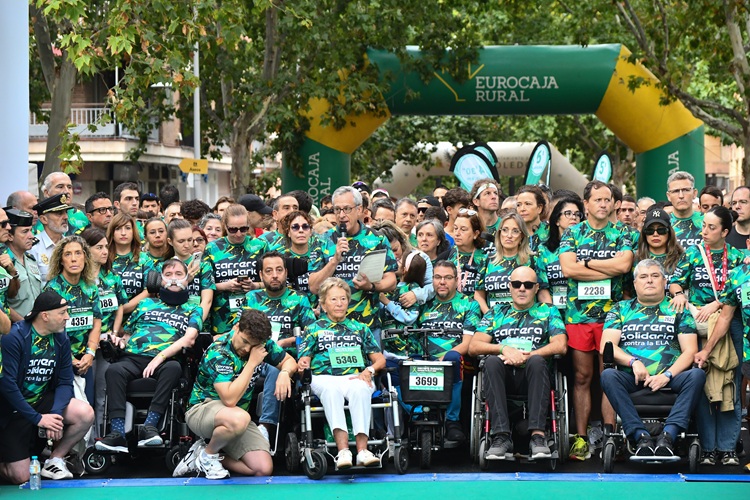Eurocaja Rural recauda 151.100 euros en su Carrera Solidaria contra la ELA