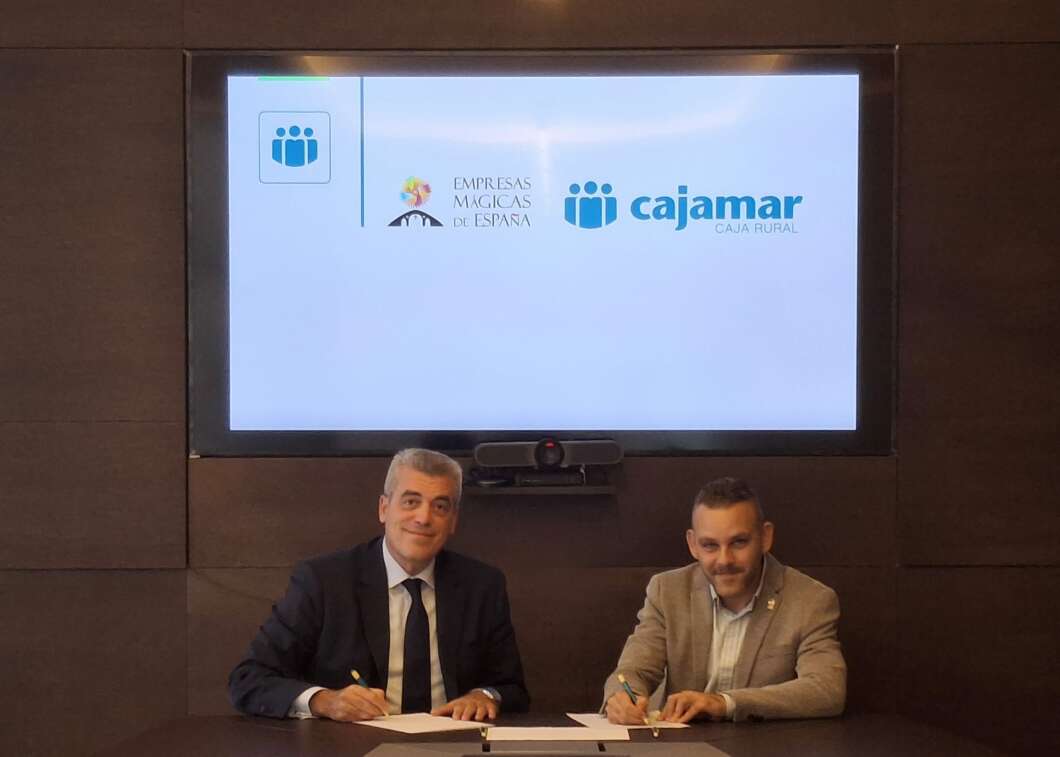firma Cajamar y Empresas mágicas de España