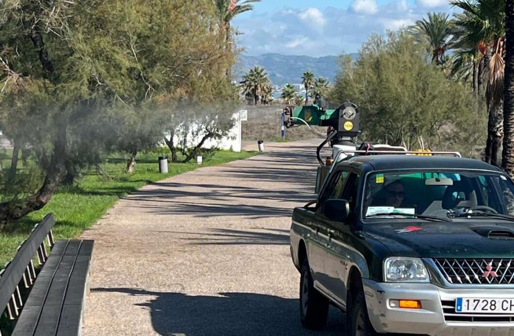 Fumigación contra los mosquitos en castellón