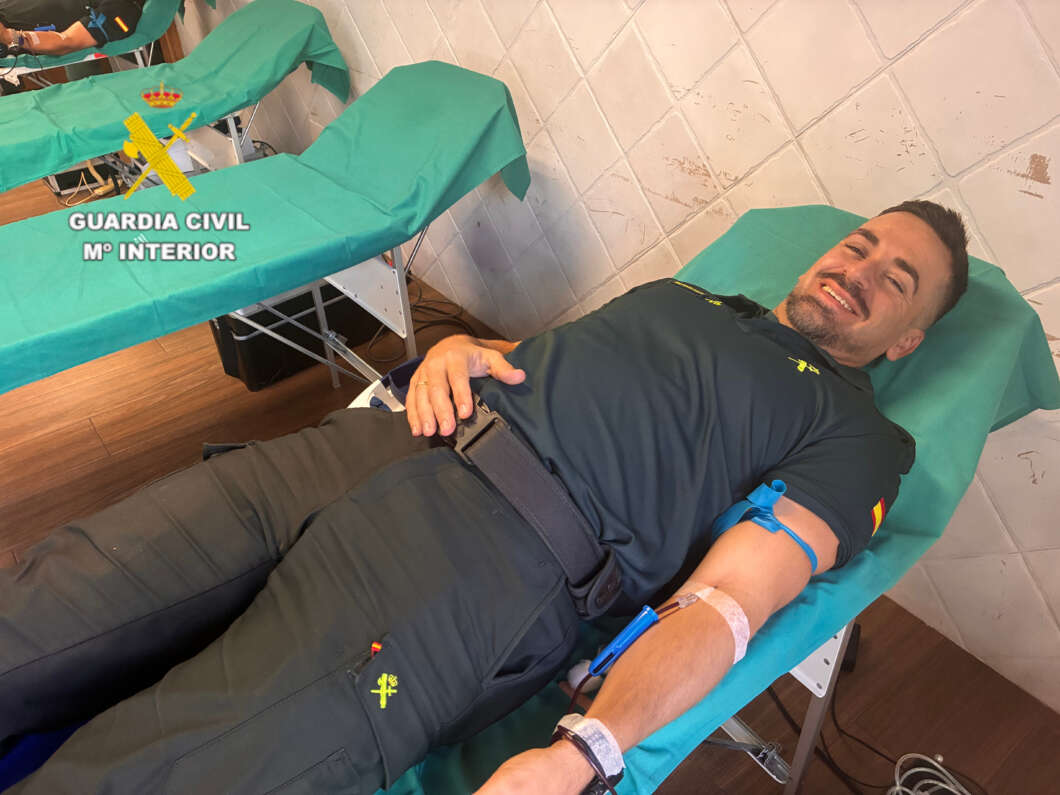 La Guardia Civil de Castellón suma 684 donantes en su campaña de sangre