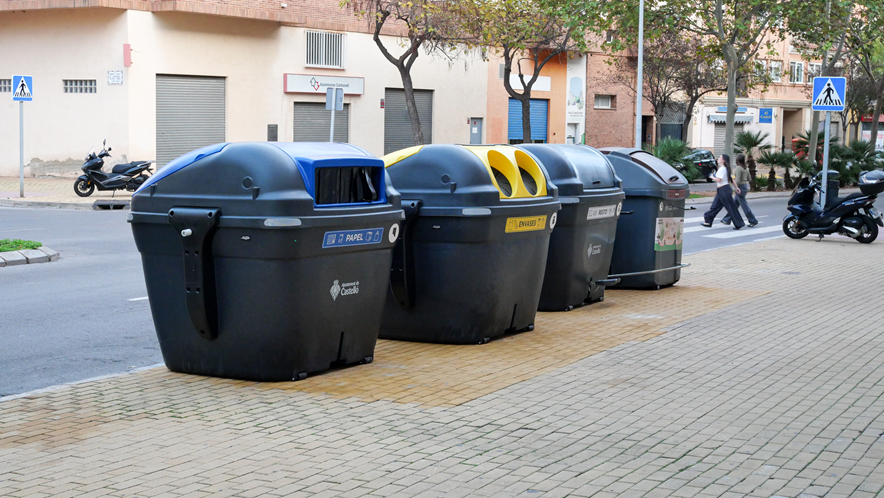 Castellón renueva más de 2.300 contenedores y estrena una web para localizar los más cercanos