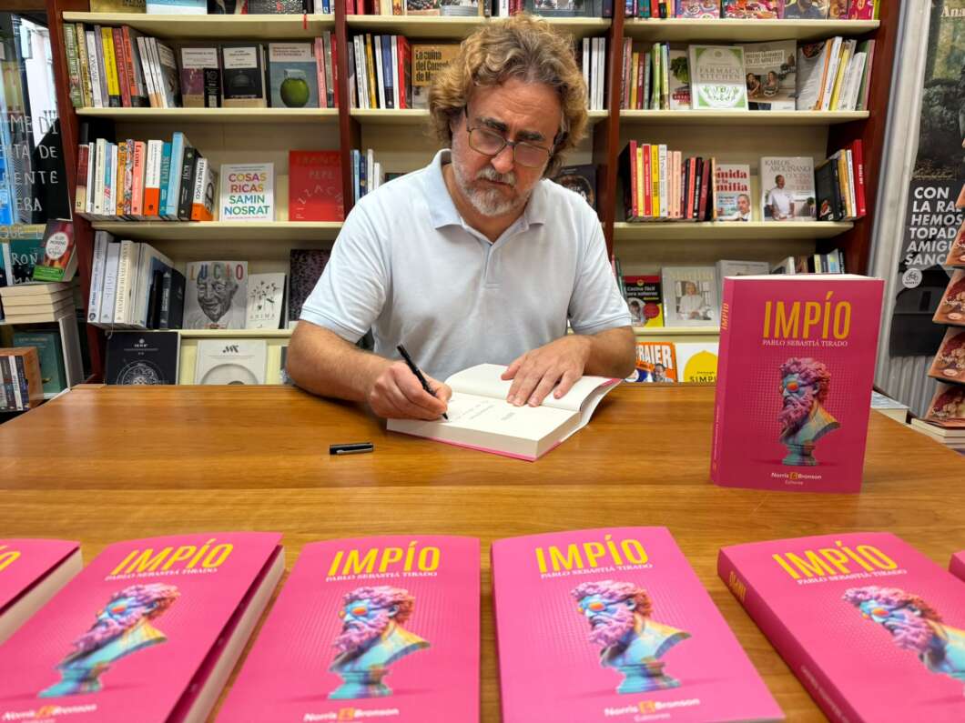 Pablo Sebastiá regresa a la novela con el thriller religioso ‘Impío’