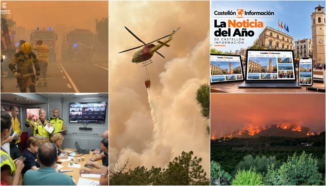 Loticia del Año Seguridad y Emergencias Incendio de la Vall d'Uixó
