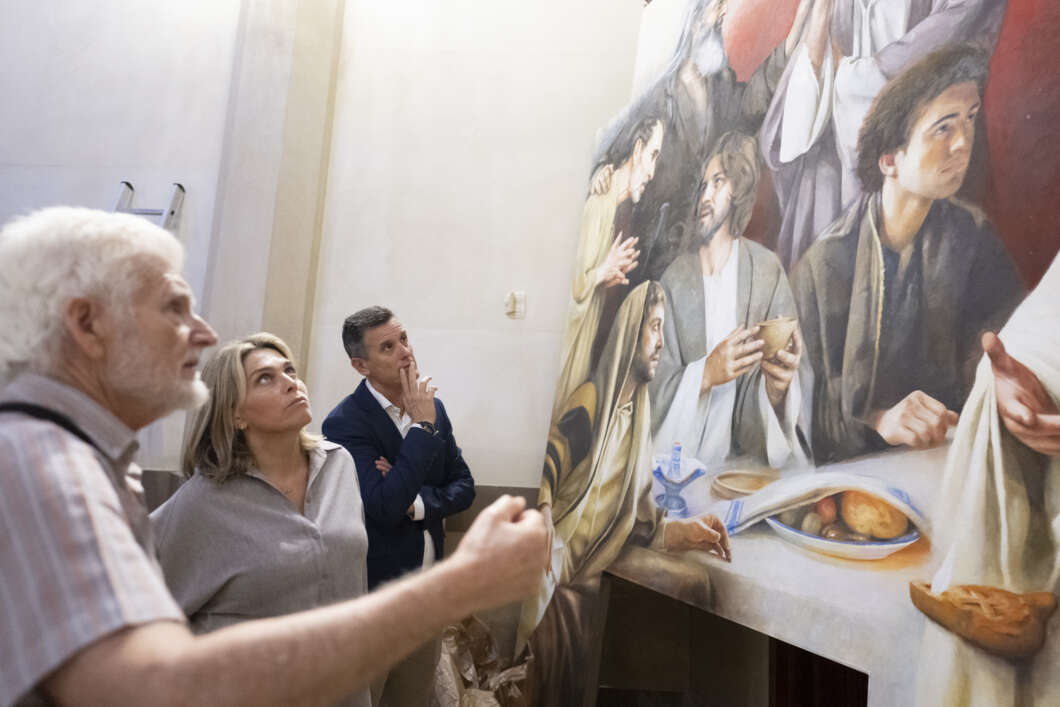 La Cocatedral de Castelló incorpora els nous murals de Traver Calzada
