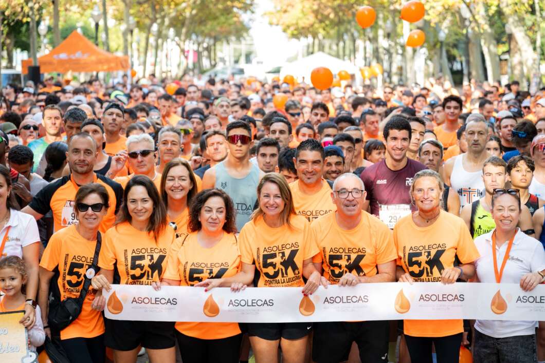 Más de 1.000 personas salen a la calle en Castellón contra la leucemia