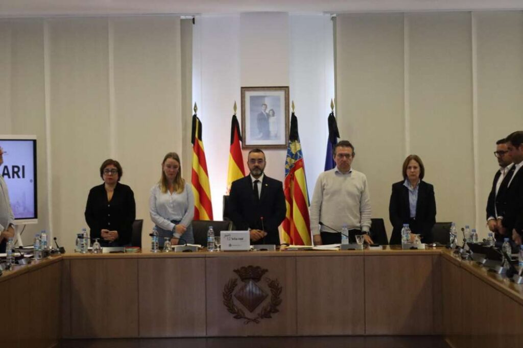 Minut de Silenci al ple de Vila-real