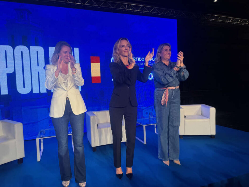 Mitin del PP con Cayetana Álvarez de Toledo en Castellón 