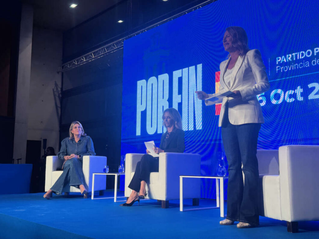 Mitin del PP con Cayetana Álvarez de Toledo en Castellón 