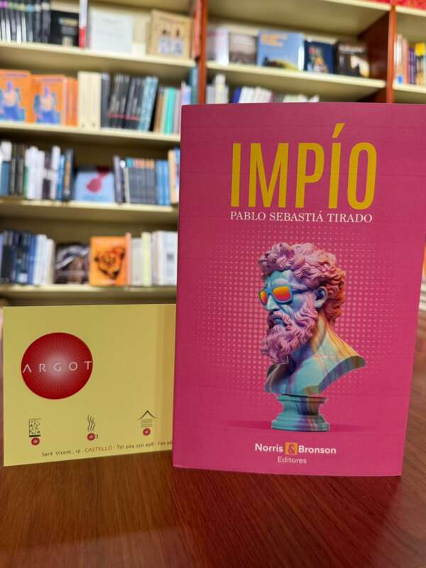 Pablo Sebastiá regresa a la novela con el thriller religioso ‘Impío’