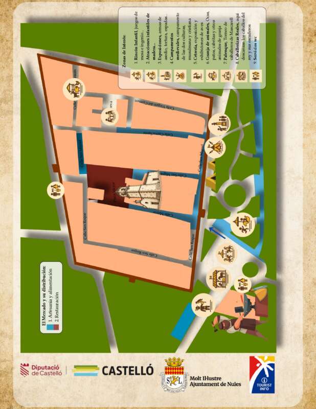 Nules presenta la XIX Feria Medieval de Mascarell con más de 120 espectáculos gratuitos