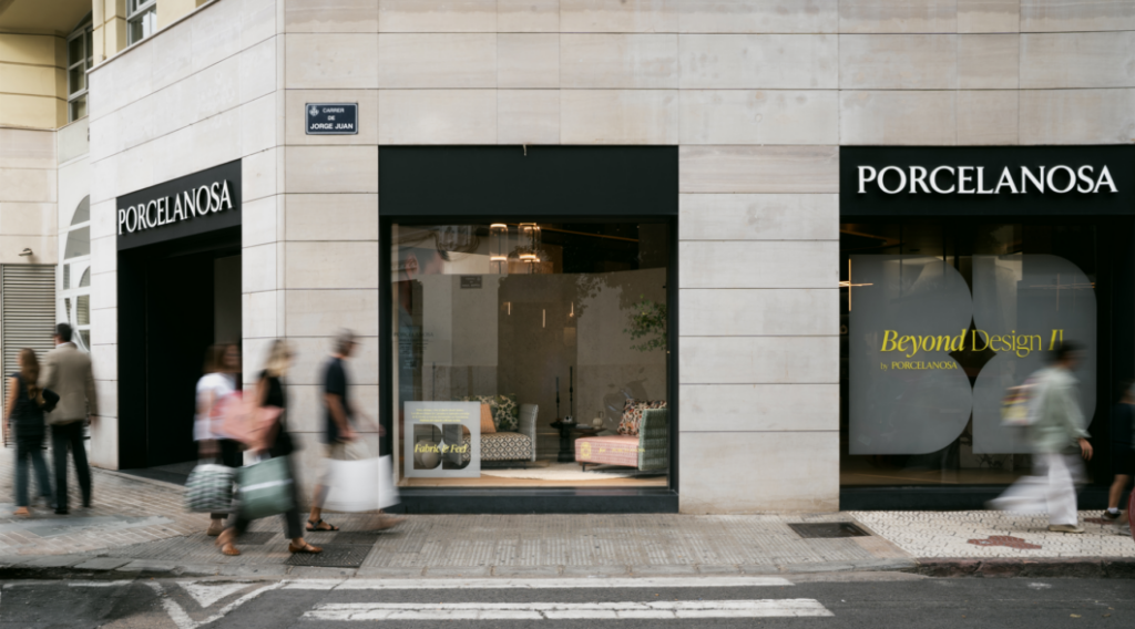 Porcelanosa explora nuevas posibilidades de la cerámica y el diseño con Beyond Design en Valencia