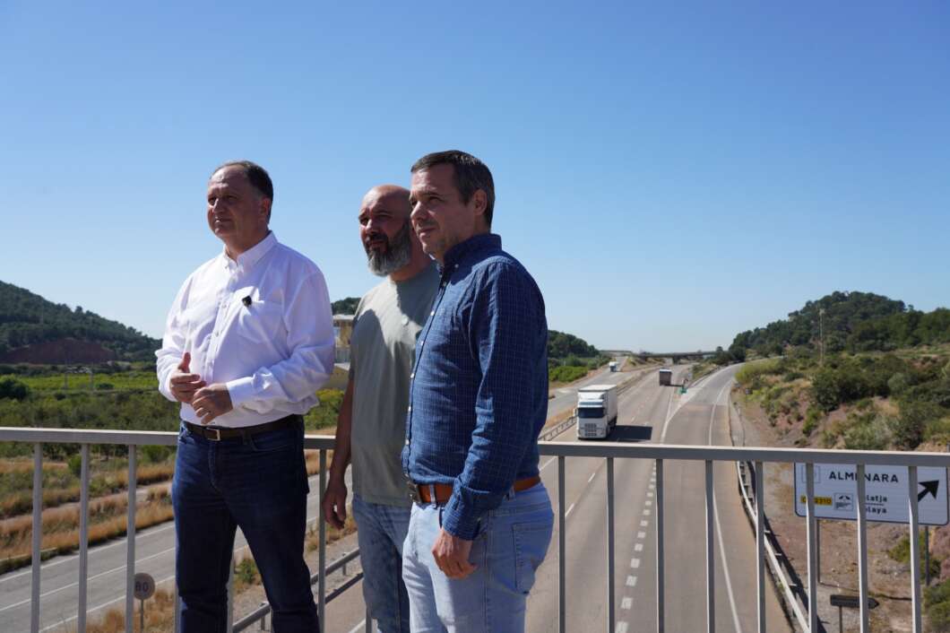 El PP alerta del riesgo mortal de la N-340 a su paso por Almenara
