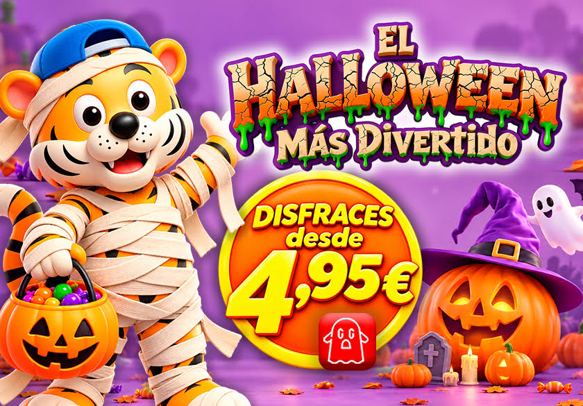 Disfraces de Halloween en Todojuguete desde 4,95 €: propuestas para niños y adultos
