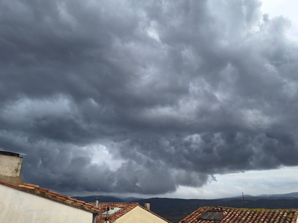 Una fuerte tormenta golpea Morella y deja 24,4 litros por metro cuadrado