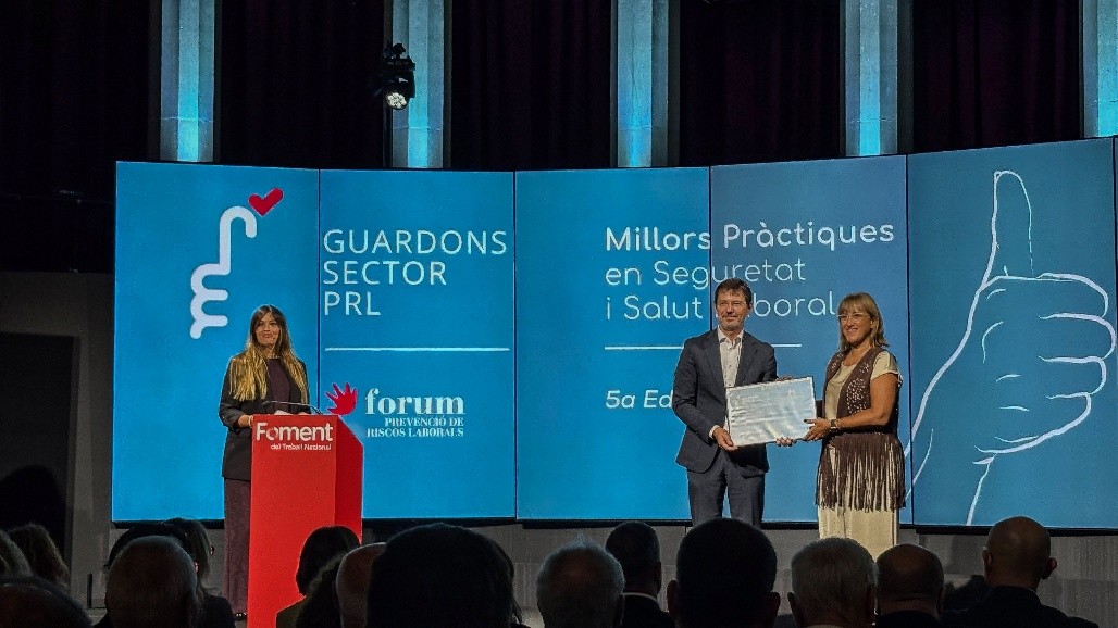 Unión de Mutuas recibe un premio por su campaña de salud emocional en el trabajo