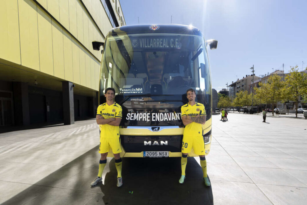 El nou autobús del Villarreal CF ja està llest per a la seua gran estrena davant el Real Madrid