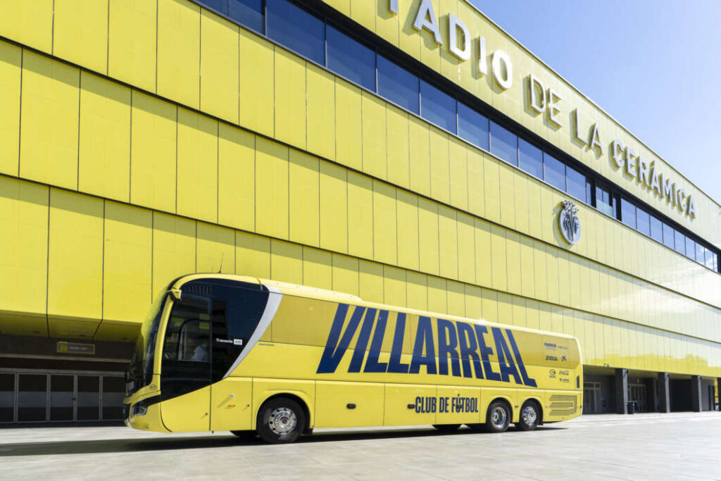 El nou autobús del Villarreal CF ja està llest per a la seua gran estrena davant el Real Madrid